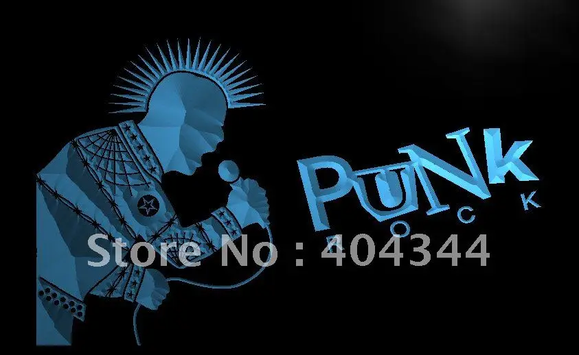 

LB798- Punk Rock n Roll Music Display LED Neon Light Sign