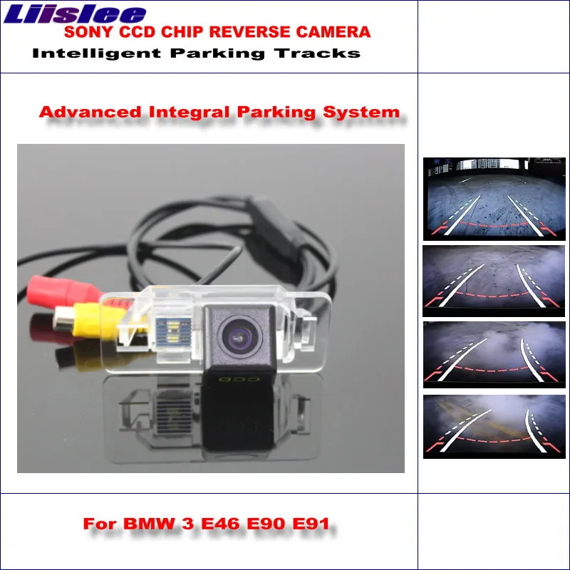 

Car Rear View Camera For BMW 3 E46 CSL E90 E90N E91 Backup Reverse Camera HD SONY Intelligent Parking Dynamic Trajectory