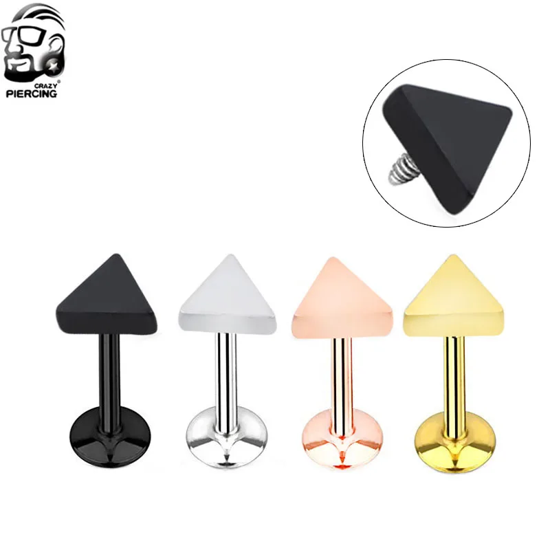 Новый продукт пирсинг для ушей губ тела хрящевая спираль Козелка треугольная