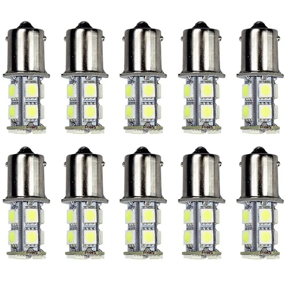 Сигнал поворота BA15S 1156 1141 1003 7506 5050 13SMD светодиодный Универсальный Автомобильный