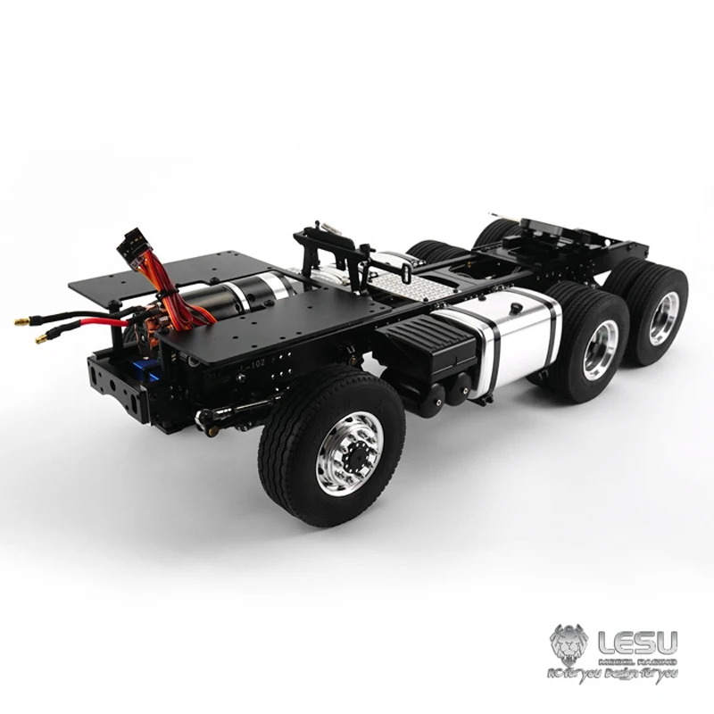 1/14 грузовик R620 R470 полный привод 6X6 металлический каркас шасси с высоким крутящим