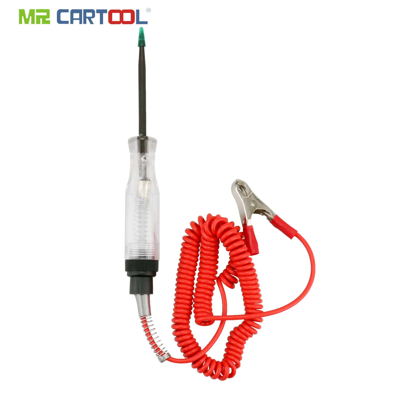 Mr Cartool тестер автомобильной цепи 6 в 12 В DC Длинный зонд Ручка детектор