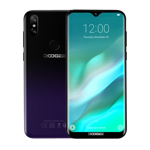 Phantom Purple DOOGEE Y8 4G LTE мобильный телефон MTK6739 четырехъядерный 3 Гб 16 Гб 8 Мп+ 8 Мп Android 9,0 3400 мАч 6," FHD 19:9 дисплей смартфон - Цвет: Phantom Purple