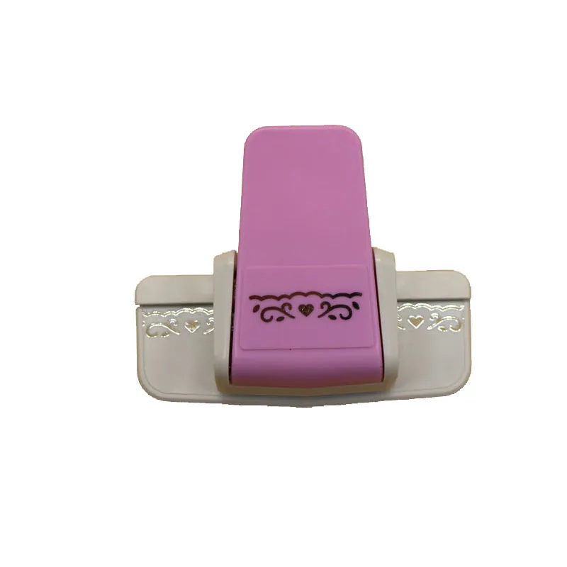 Сделай Сам Скрапбукинг пурпурный Шелковый кружевной Кок печатная карточка резак