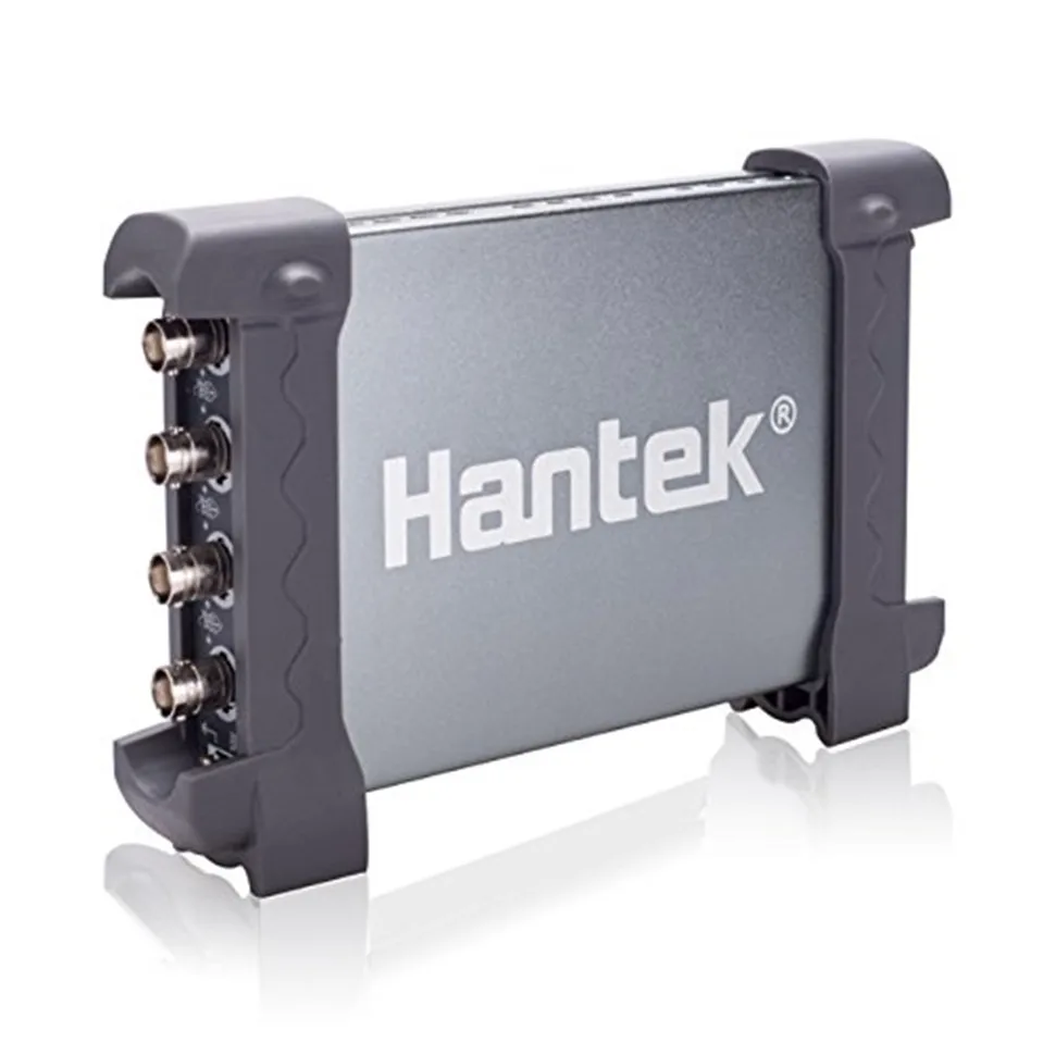 Цифровой USB осциллограф Hantek 6074BC 4 канала 70 МГц 1 Гвыб/с портативный для ПК