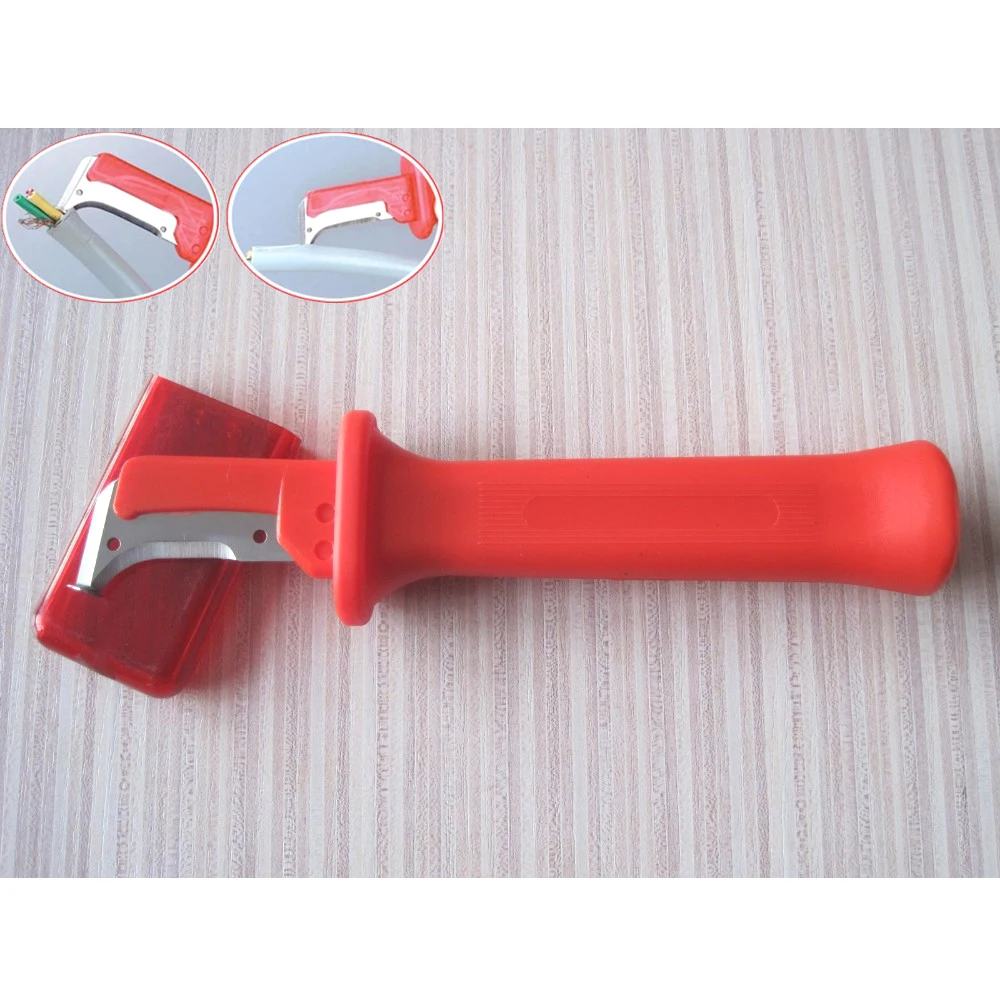 Инструмент для зачистки кабеля нож с лезвием крюка|cable stripper knife|stripper knifeinsulation stripping