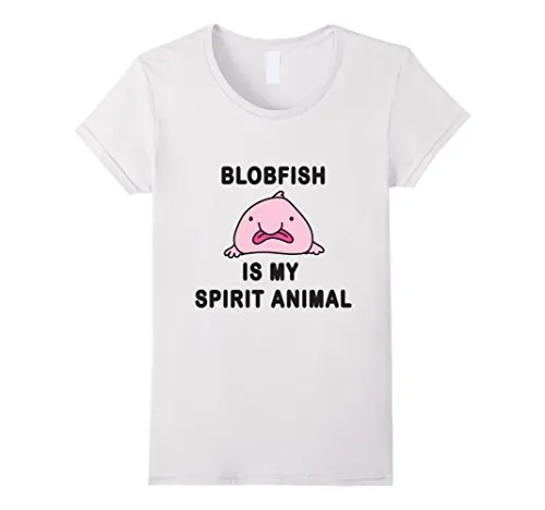 Meme рубашка | Blobfish Is My Spirit футболка с изображением животного Новинка 2018 модная