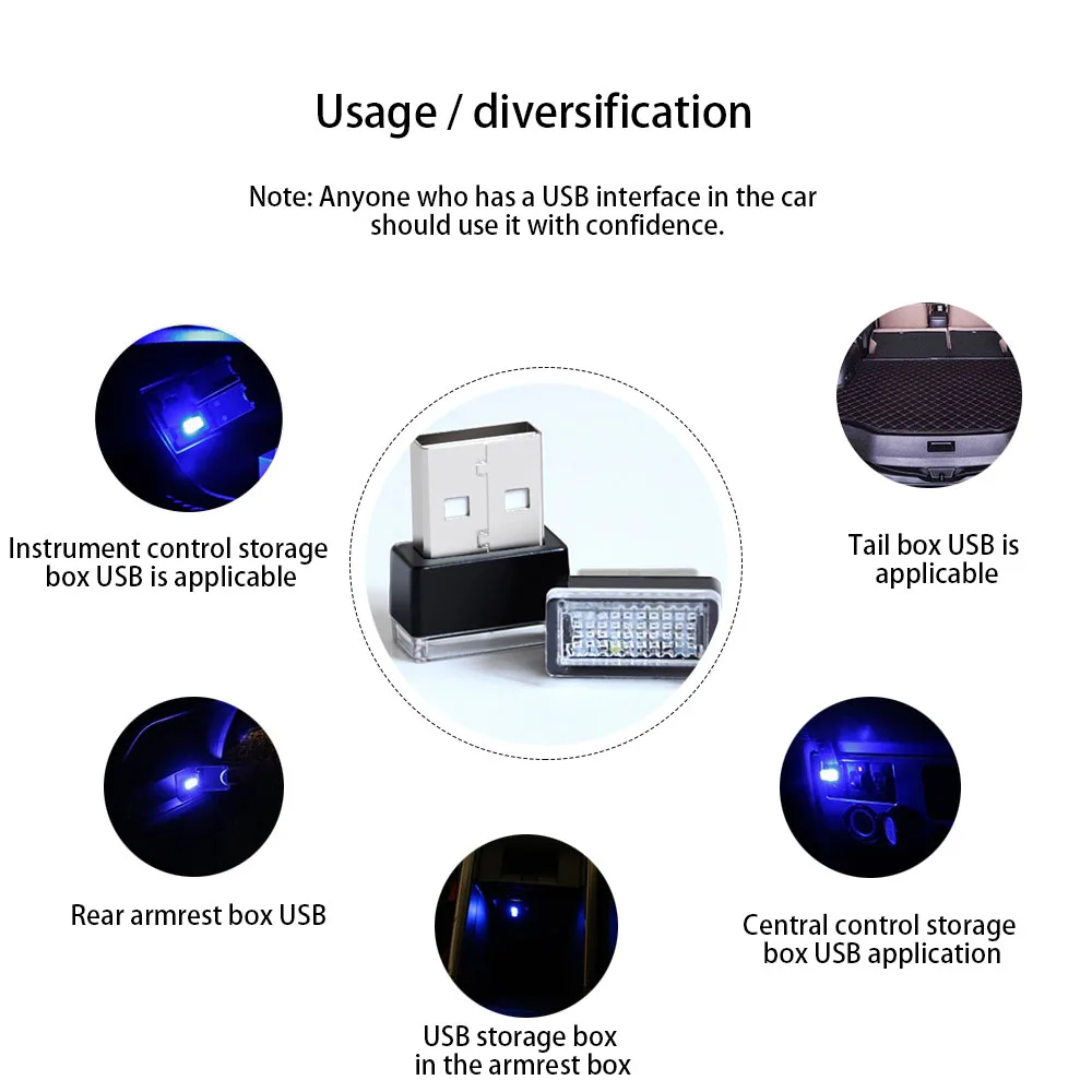 USB свет ED мини Зажигалка декоративные огни ночник лампа для кемпинга автомобиля