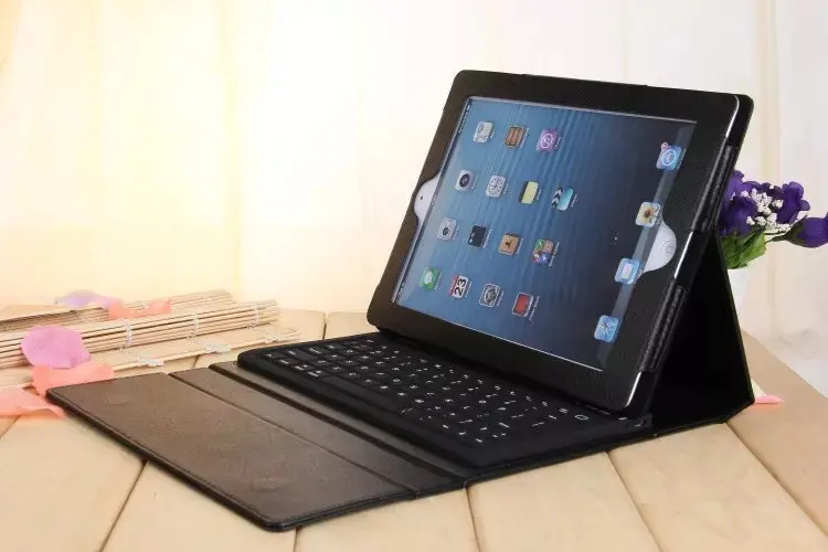 Силиконовый беспроводной чехол для клавиатуры с Bluetooth iPad Air 2 6 чехол-книжка из