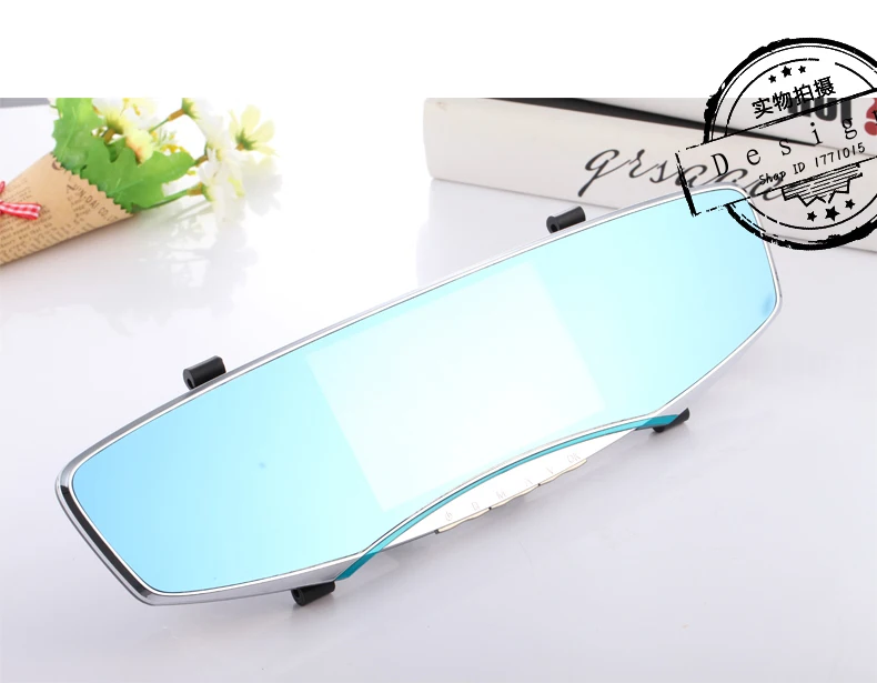 Автомобильная камера заднего вида видеорегистратор с двойным объективом full hd1080p