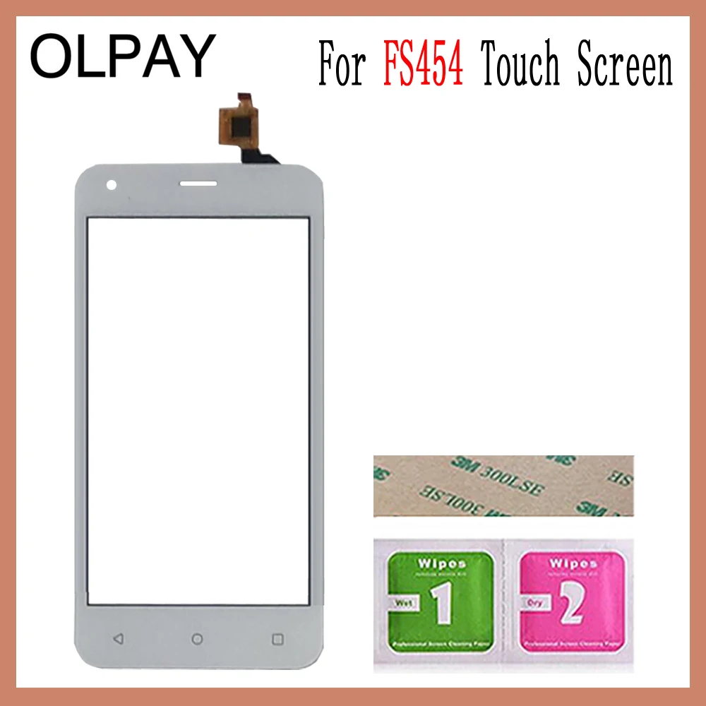 OLPAY 4,5 ''для Fly FS454 nimbus 8 FS 454 сенсорный экран дигитайзер панель запасные части сенсорный экран Переднее стекло объектив сенсор инструменты
