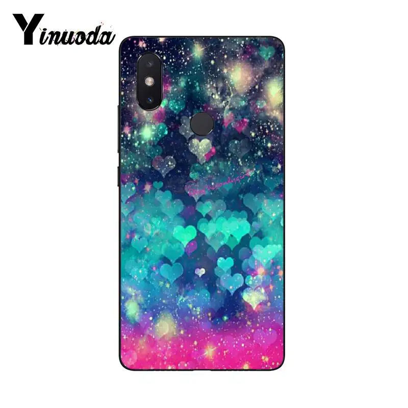 Яркий блестящий чехол Yinuoda с рисунком Стильный дизайнерский для телефона Xiaomi Mi 6