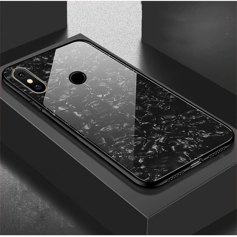 Чехол для Xiaomi Mi 8 6X A2 Xiomi Redmi 5 Plus Note Pro задняя крышка из закаленного стекла