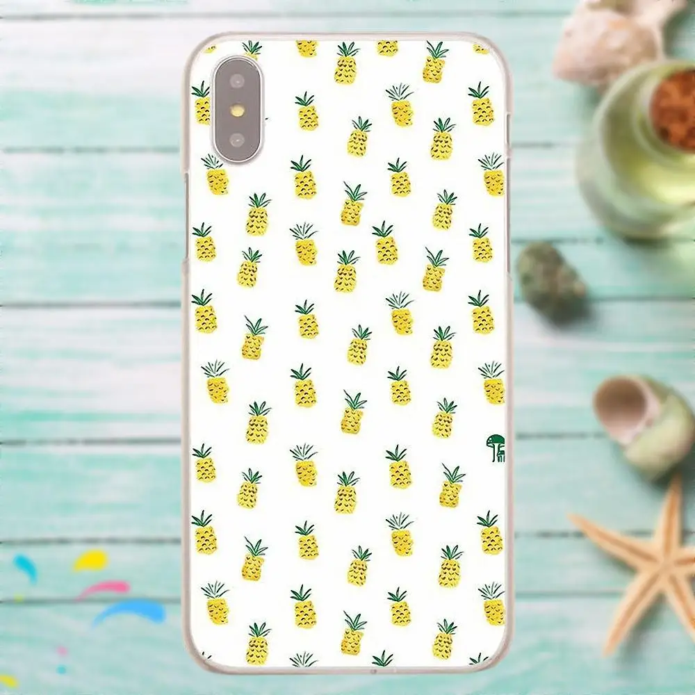 Чехол из ТПУ с узором для Huawei G7 G8 Honor 5A 5C 5X6 6X7 8 V8 Mate 9 P7 P8 P9 P10 Lite Plus ананас искусство