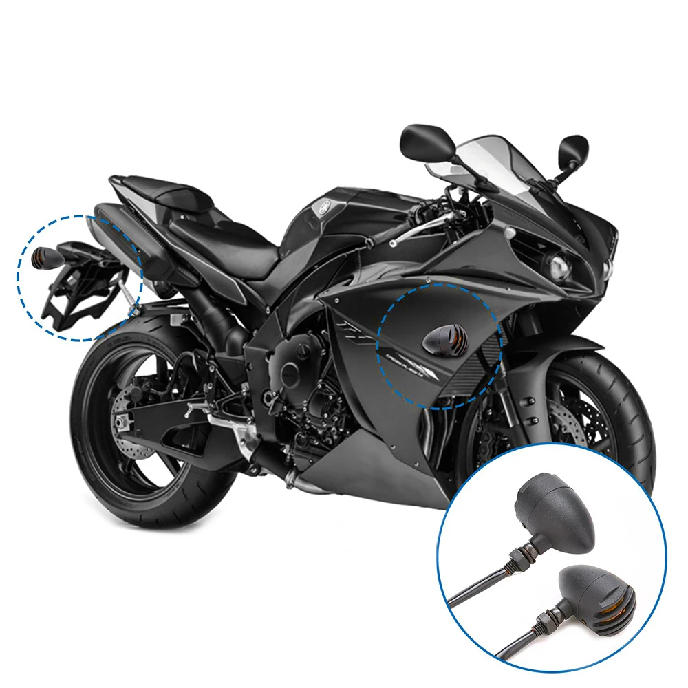 Мотоцикл светодиодный указатель поворота для Harley Honda Ymaha Suzuki Kawasaki Марка Triumph BMW Ducati