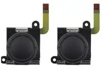 2 black joysticks Сменный 3D Аналоговый джойстик для пальца, палка для переключателя shand, пряжка для переключателя Nitendo, NS NX, Joy-Con, замена, ремонт - Цвет: 2 black joysticks