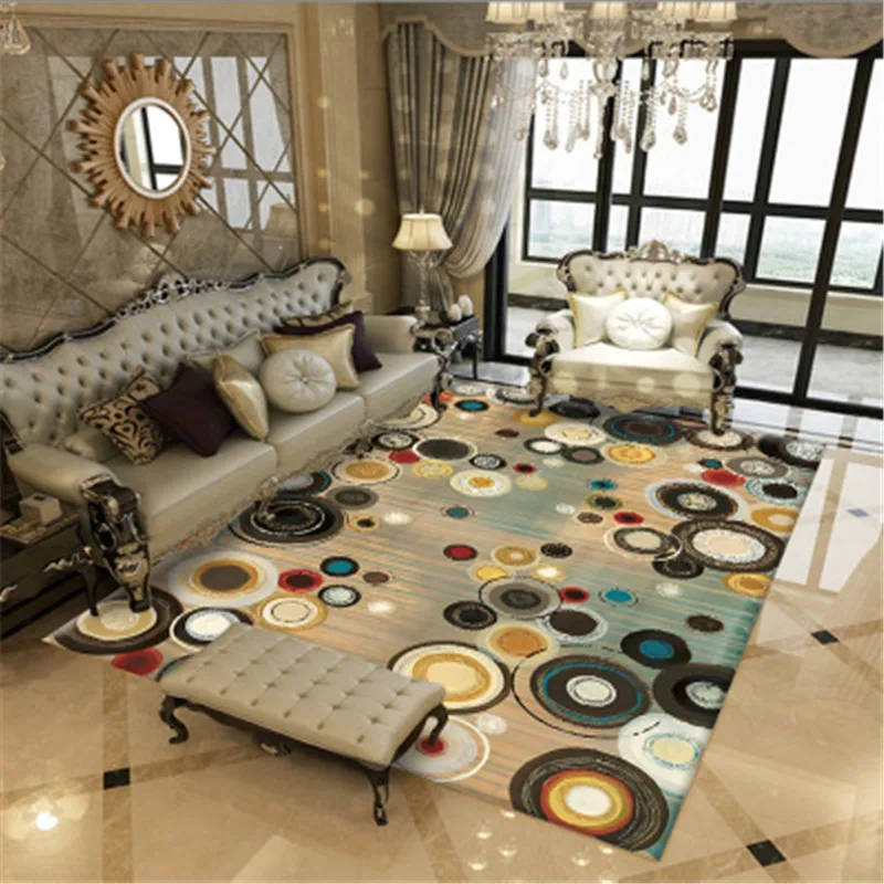 Large Area Rug For Living Room Fashion Carpet Thick Soft Rug Bedroom Centre Bedside Rug Kids Room Mat Bathroom Anti-Slip Carpets - Цвет: 4