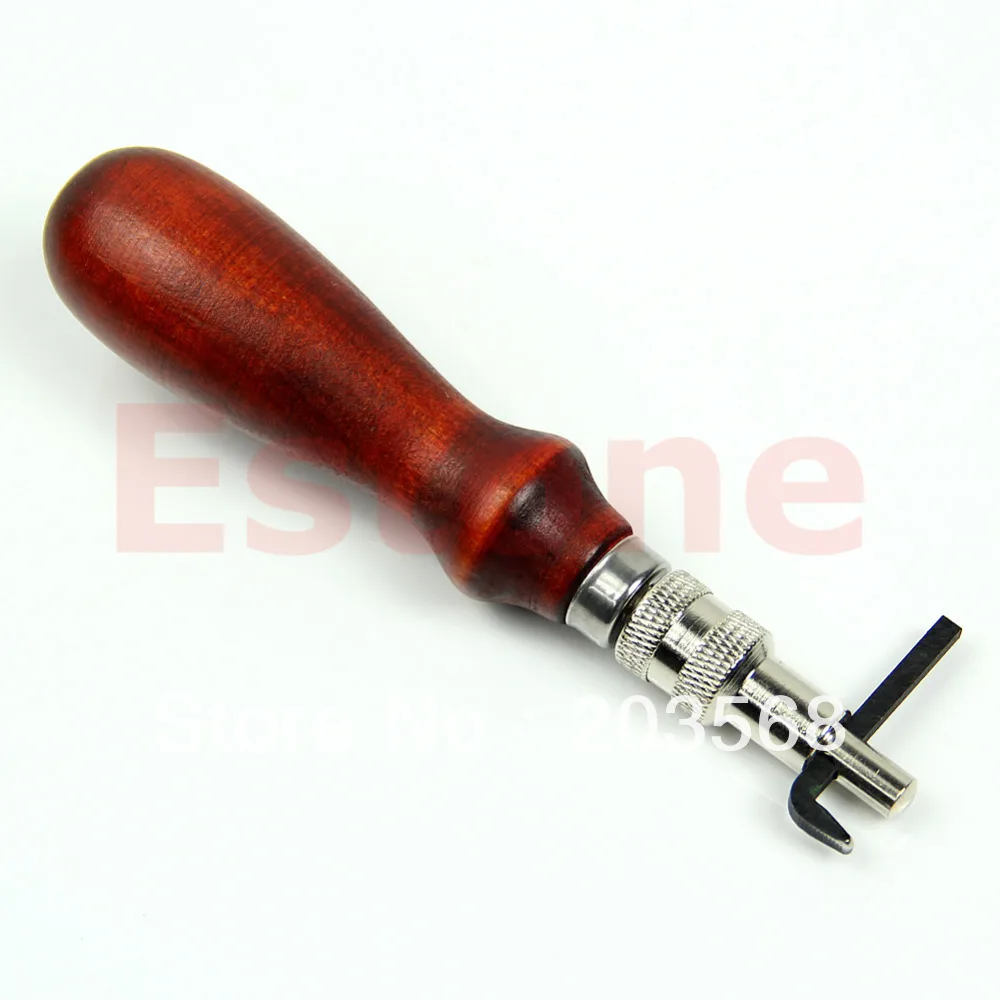 Регулируемые кожаные кромки для шитья Groover Leathercraft Groove Gouge DIY инструмент 1 мм | Дом и
