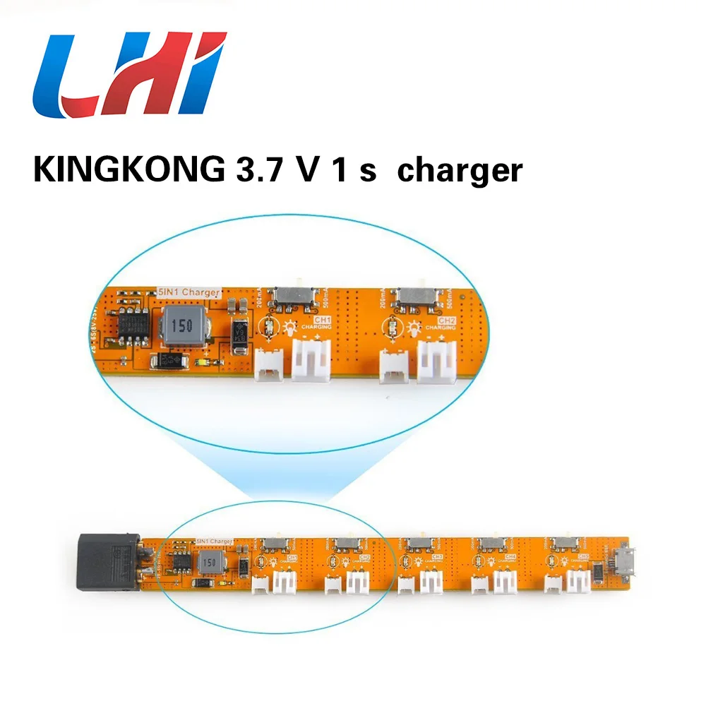 1S Lipo зарядное устройство с JST PH 2 0 и Micro 1 25 для Blade Inductrix Tiny Whoop mCX mCPX|Детали