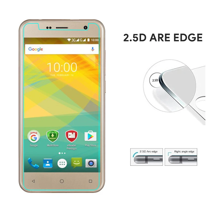 Закаленное стекло для Prestigio Muze B7 2 шт. защита экрана 2.5d защитная пленка Psp 7511 Duo On B 7