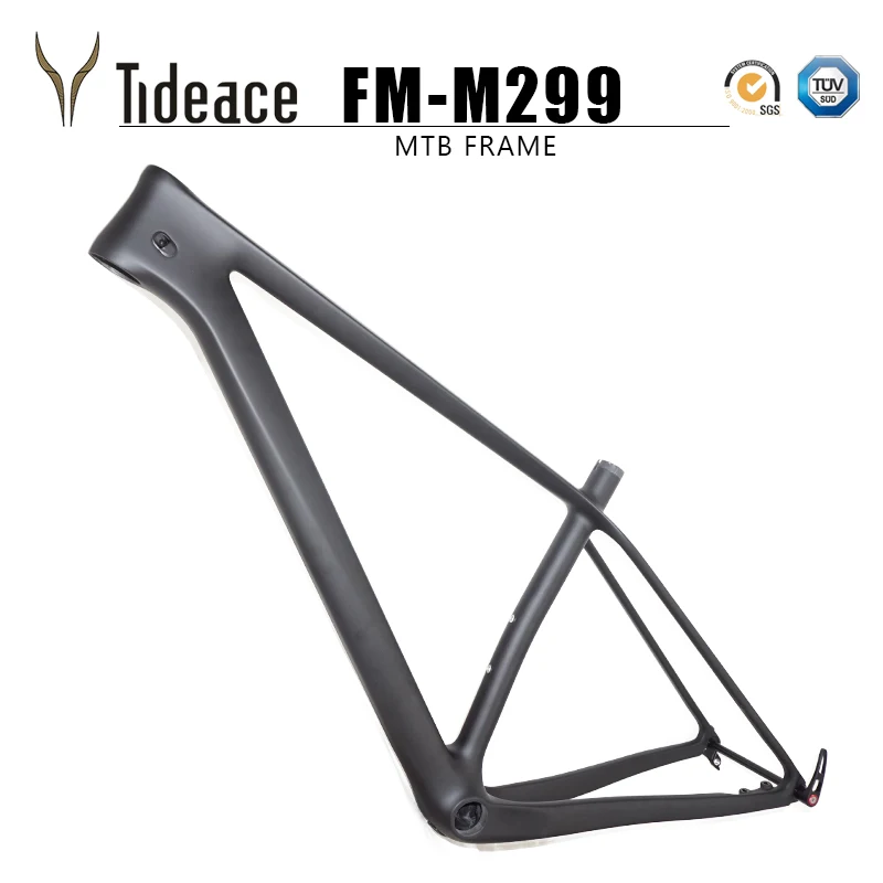 Легкий вес 960g thru axle 148x12 boost MTB карбоновая рама 29er Plus рамы для горного велосипеда 29