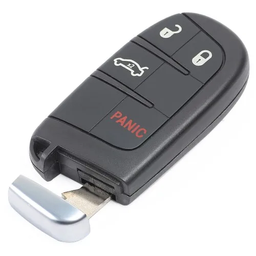 Keyecu дистанционный смарт ключ брелок 3 + 1B 433MHz ID46 Chip для Dodge Дротика Charger Challenger 2011 2018