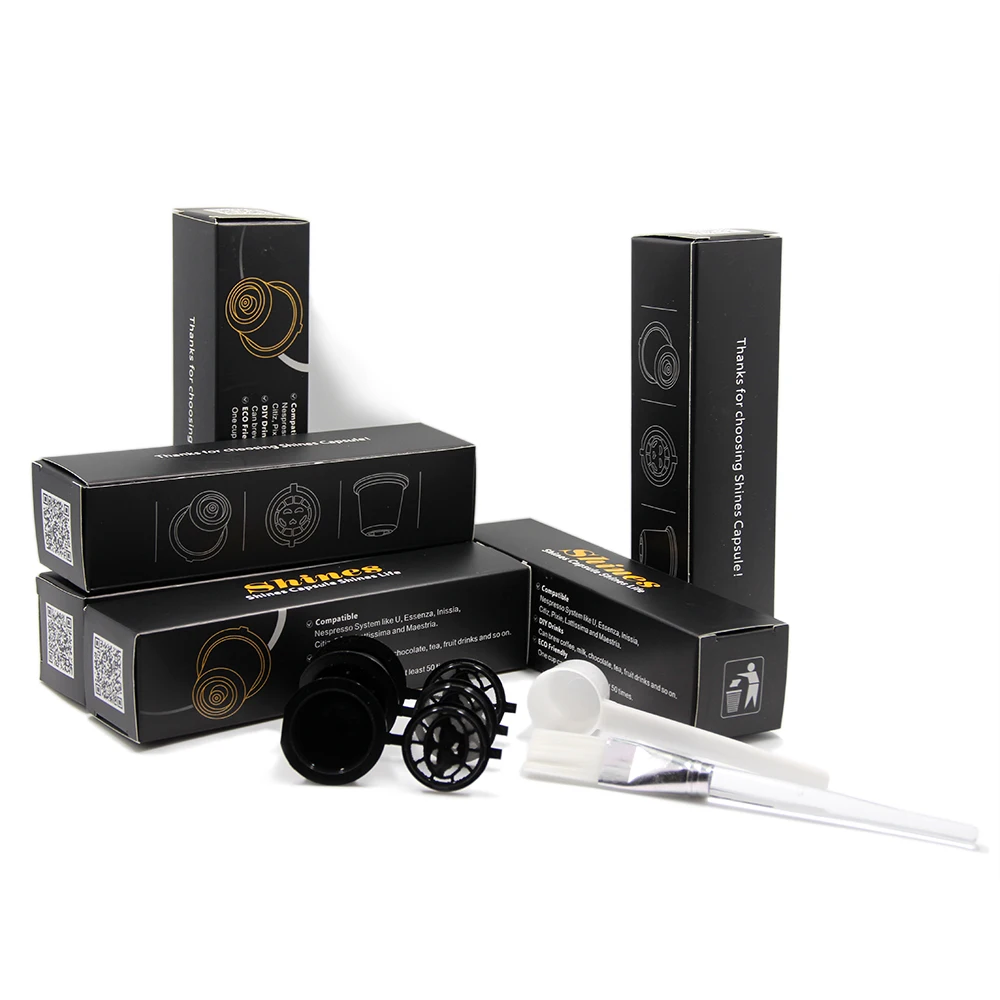 9 чашки/комплект Многоразового Nespresso Капсула Многоразовые капсулы capsulas Resuable