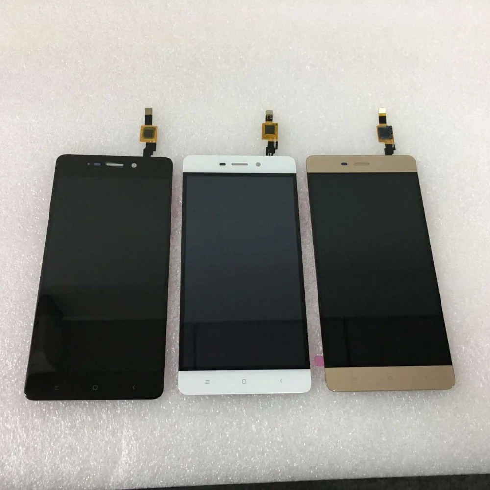 Для Xiaomi Redmi 4 стандартный ЖК дисплей сенсорный экран дигитайзер для мобильного