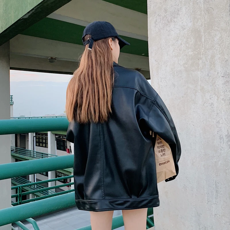 S-XL! весенне-осенняя Новая мужская мотоциклетная кожаная куртка на молнии с