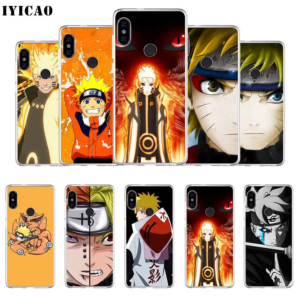 IYICAO Uzumaki Naruto Мягкий силиконовый чехол для телефона Xiaomi Mi 9 8 SE 6 A1 A2 Lite F1 MIX2S MIX3 TPU