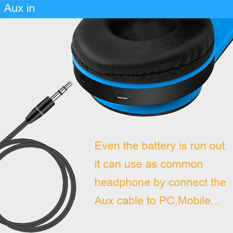 Bluetooth наушники на ухо HD стерео Беспроводная гарнитура с памятью белками складные