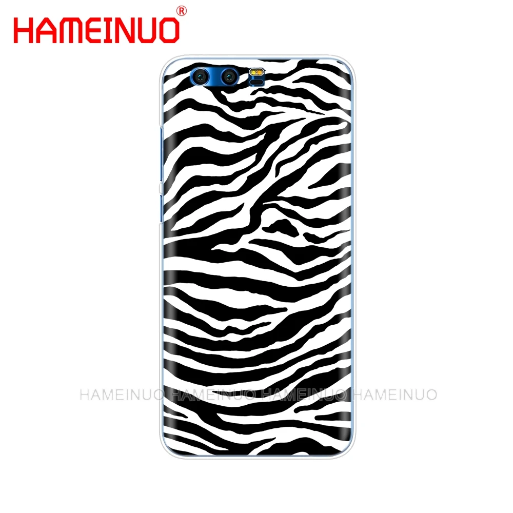 Чехол HAMEINUO для Huawei Honor 10 V10 4A 5A 6A 7A 6C 6X 7X 8 9 LITE с изображением зебры в черно-белую