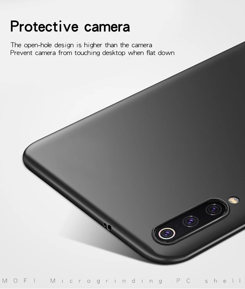 Для Xiaomi mi 9 чехол Mofi croшлифовальные классический матовый Жесткий Защитный для |