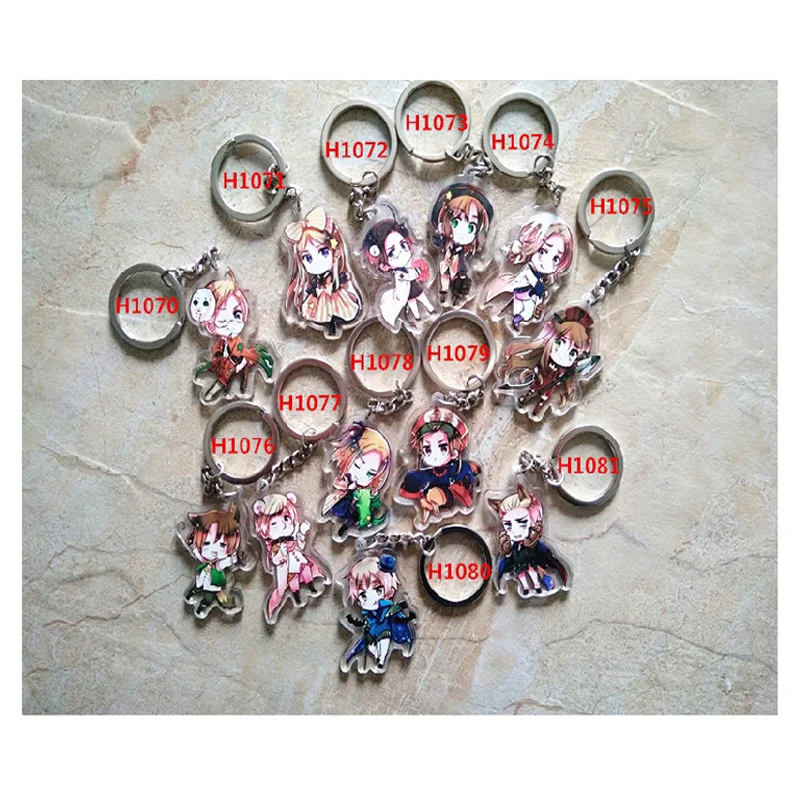 Комплект из 6/12 шт. подвеска для ключей с искусственными звеньями|keychain keyring|keyring