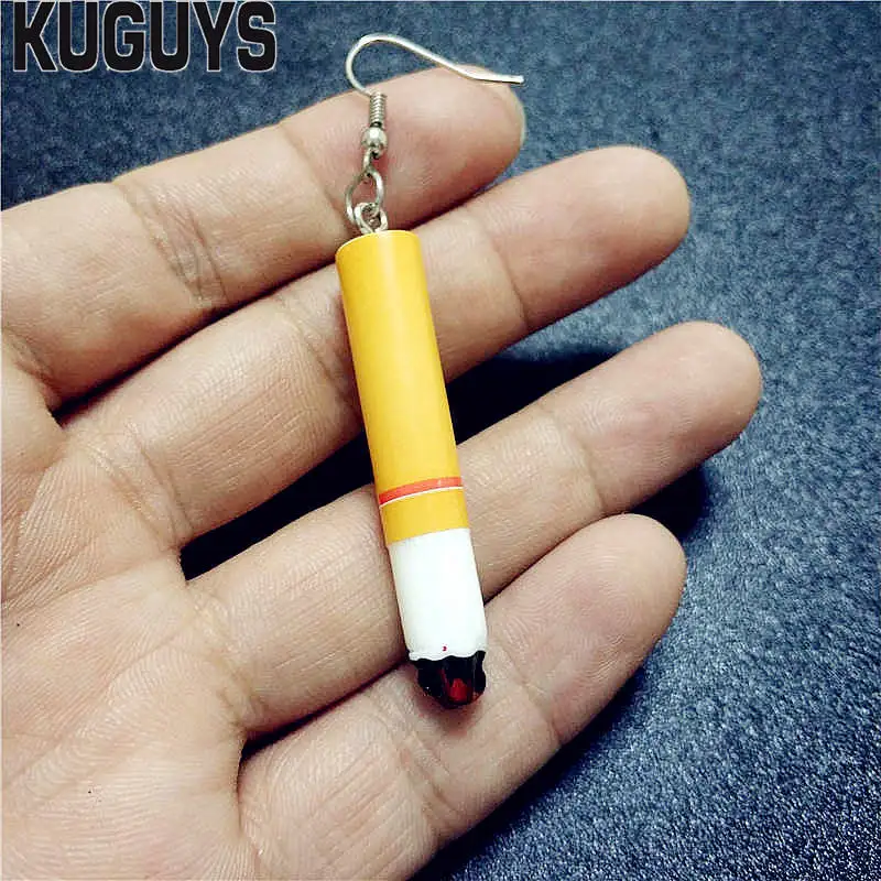 Женские серьги-капельки KUGUYS модные ювелирные изделия с ассиметричными