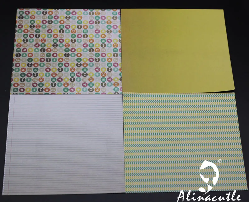 AlinaCraft 24 листа бумаги с узором 6 &quotx 6&quot enojy каждый день Скрапбукинг бумажный пакет