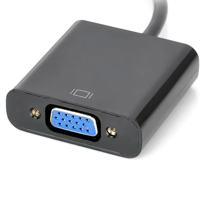 Кабель адаптер HDMI Male VGA Женский Mini 2015 видео конвертер|adapter cable|vga femaleto vga |