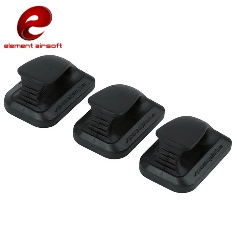 Черный Element Airsoft Пистолет Журнал поддержка скоростная пластина KSC GLOCK G17 скоростная пластина охотничий Softair Тактический Пистолет Аксессуары PA0207 - Цвет: Черный