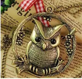 Ожерелье с цветком Совы N161 Новое поступление 2013|necklace magnet|necklacnecklace print |