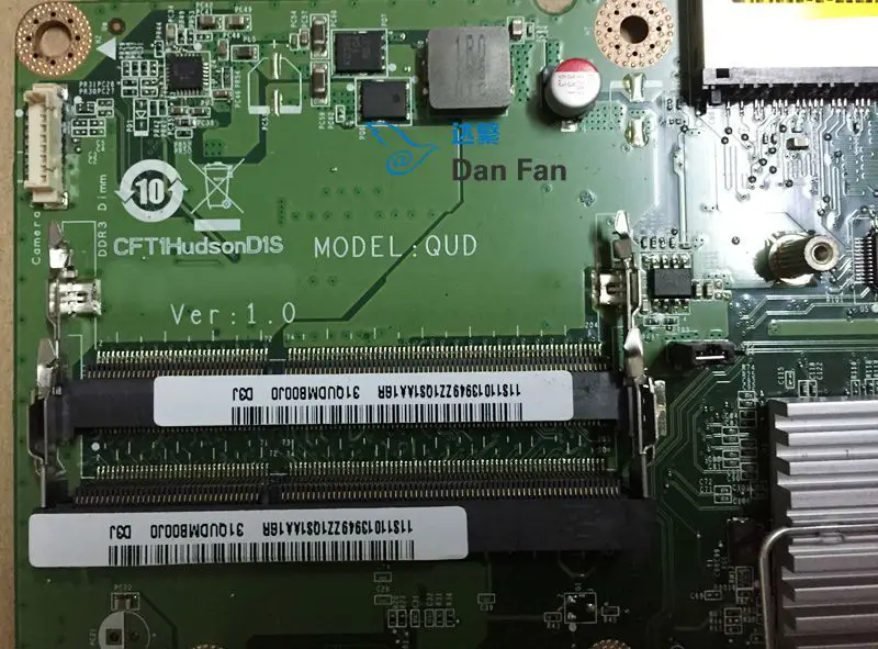 Материнская плата для Lenovo C325 AIO CFT1HudsonD1S DA0QUDMB6E0 100% тестирование полностью рабочий |