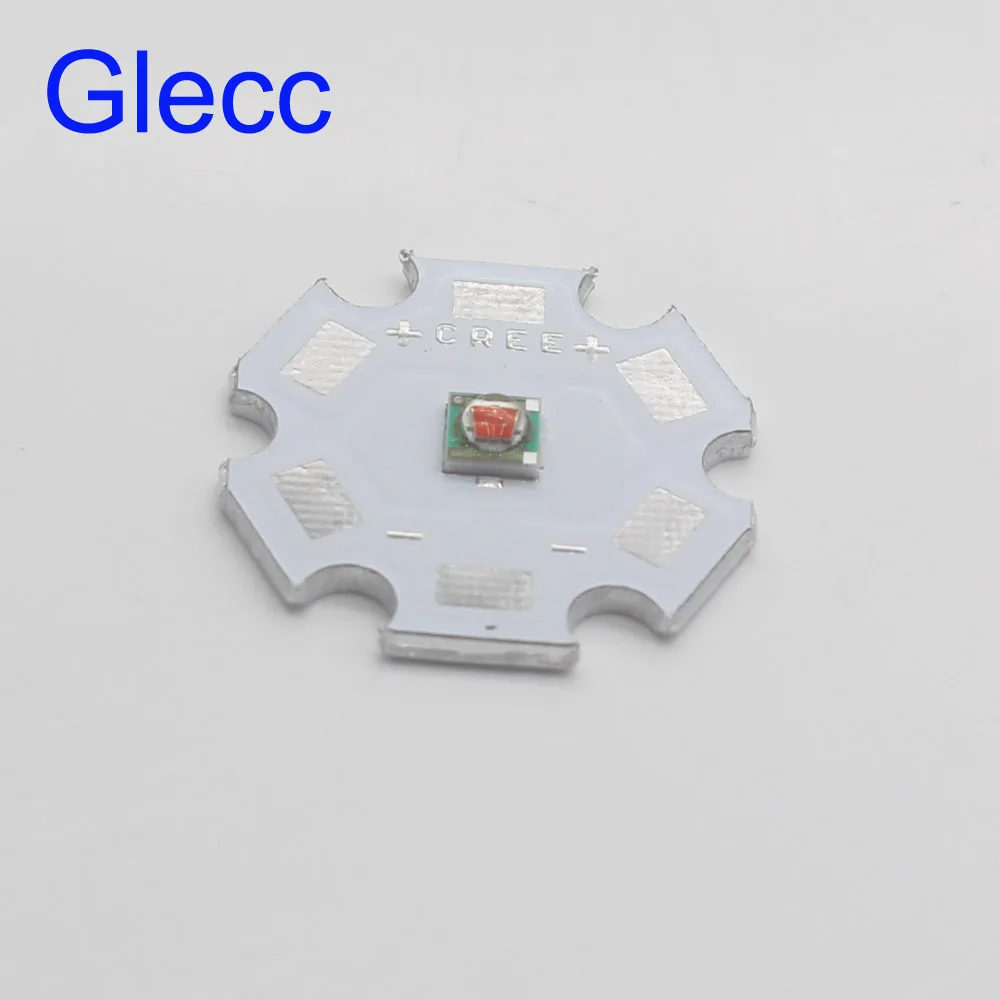 Cree XPE XP-E R3 1-3 Вт 3535 красный светодиодный излучатель диод 620-625nm для растений с