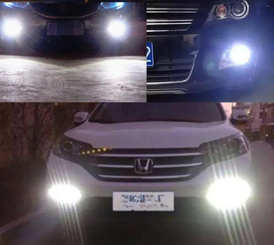 H8 H11 супер яркий 1250LM светодиодный фонарь для автомобиля, противотуманный светильник s, задний фонарь для вождения автомобиля, светильник для парковки 12 V-24 V 100W 6000K белый