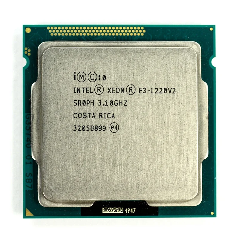 Процессор Intel Xeon E3 1220 V2 3 1 ГГц 8 Мб 4 ядра 1333 МГц SR0PH LGA1155|intel xeon e3-1220|intel xeoncpu processor |