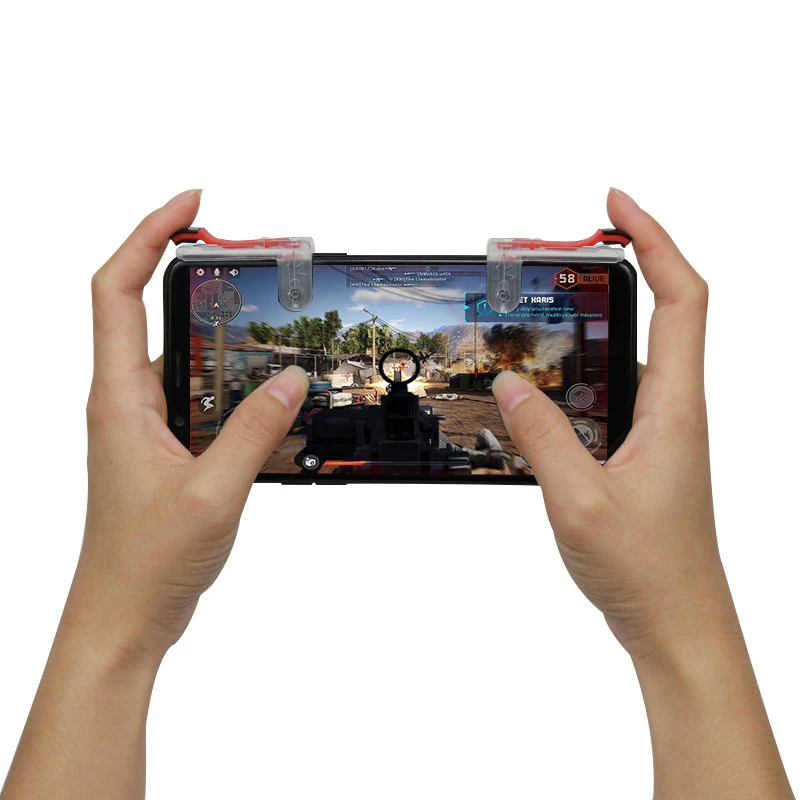 Кнопка огня игровой триггер для PUBG мобильная игра L1R1 шутер контроллер Android/Ios