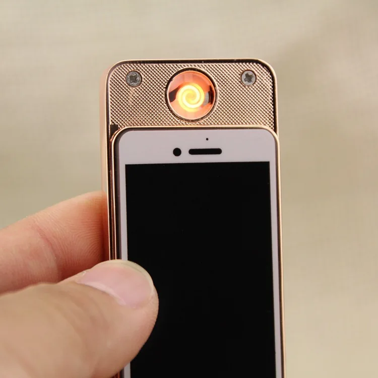 USB Зажигалка креативная мини-зажигалка для телефона креативный матрас зажигалка