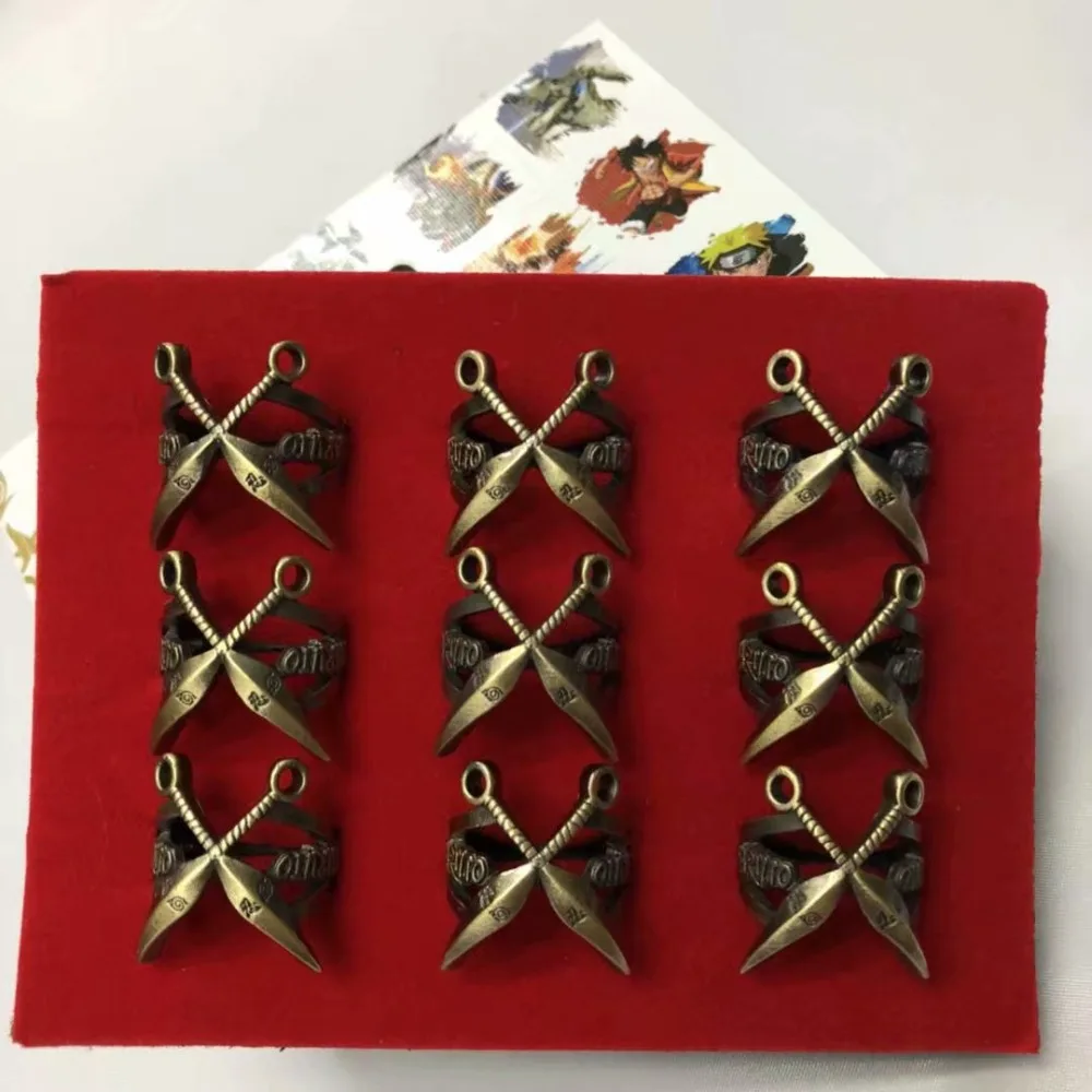 Мультяшный Asuma ninja Kunai Akatsuki Deidara лист деревня Учиха Саске модное металлическое