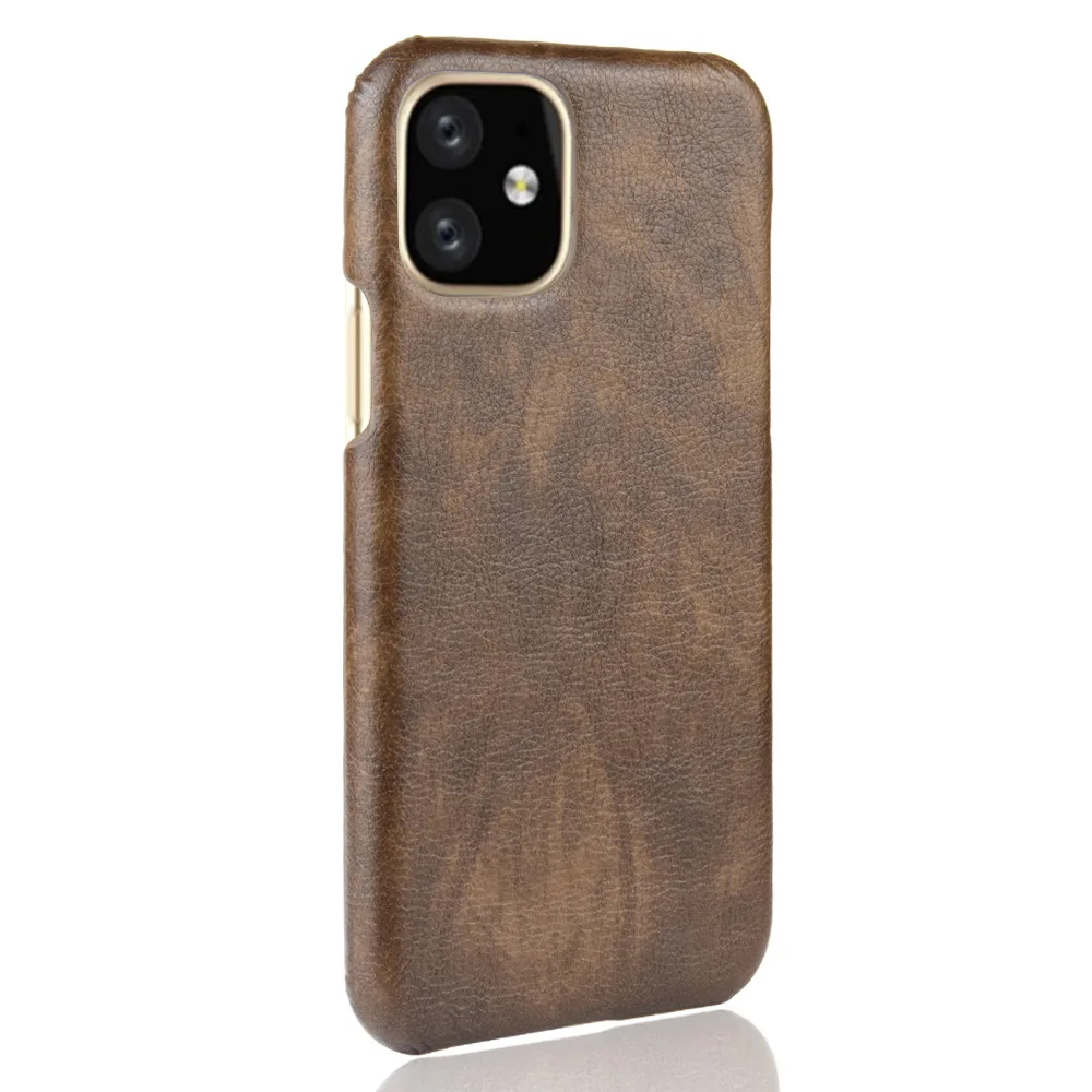 Противоударный роскошный кожаный жесткий чехол накладка для iPhone 11 Pro Max 2019 дюйма 5