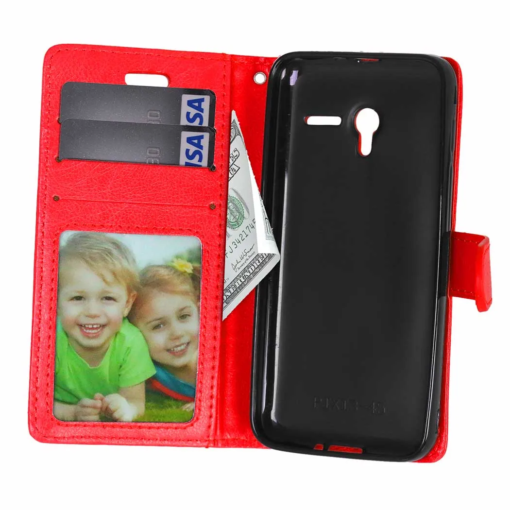 Кожаный чехол для Alcatel One Touch Pixi 3 (4 5 дюйма) OT 4027 4027X 4027D 4028A 4028E|Бамперы| |