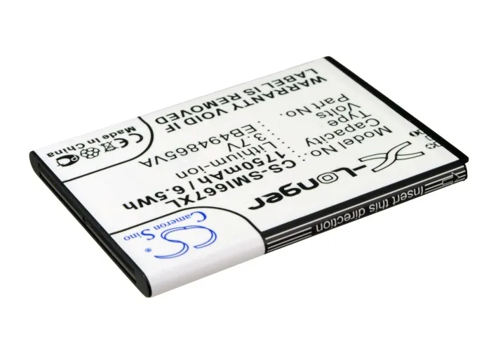 Аккумулятор Cameron Sino 1750mAh EB494865VA для Samsung Focus 2 SGH-I667 | Мобильные телефоны и аксессуары