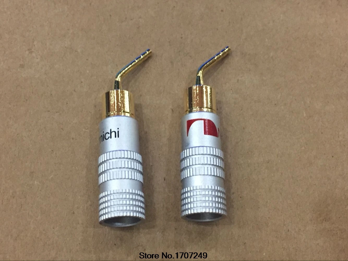 Новинка 4 шт. Высококачественный Новый 24K золотистый динамик Nakamichi Pin Angel 2 мм